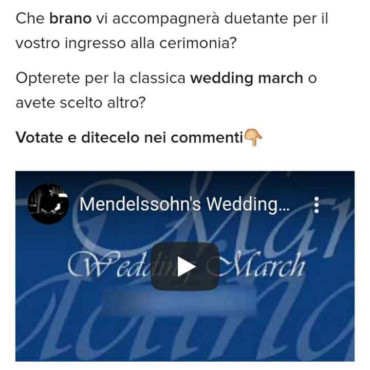 Marcia nuziale - 1