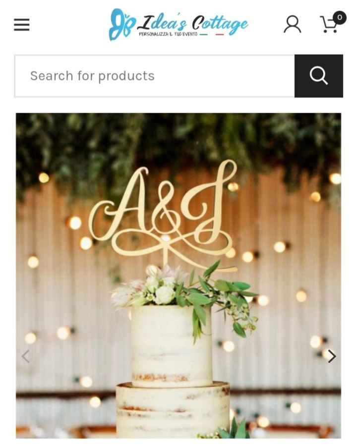 Cake topper - 2