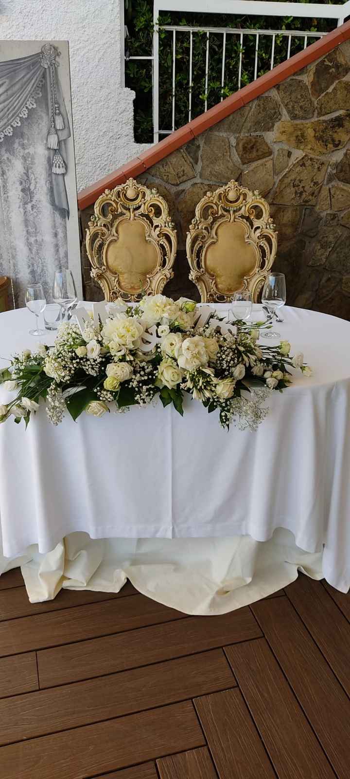 Tavolo sposi - 1