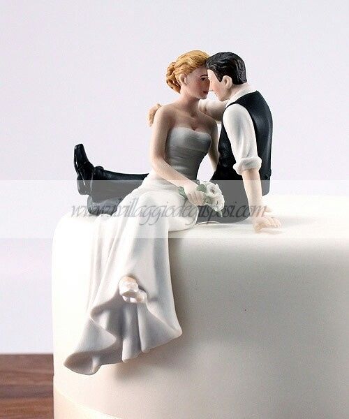Sposini da mettere sulla torta nuziale - 1