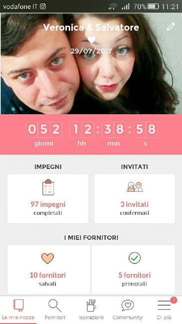 Condividete la data delle vostre nozze - 1