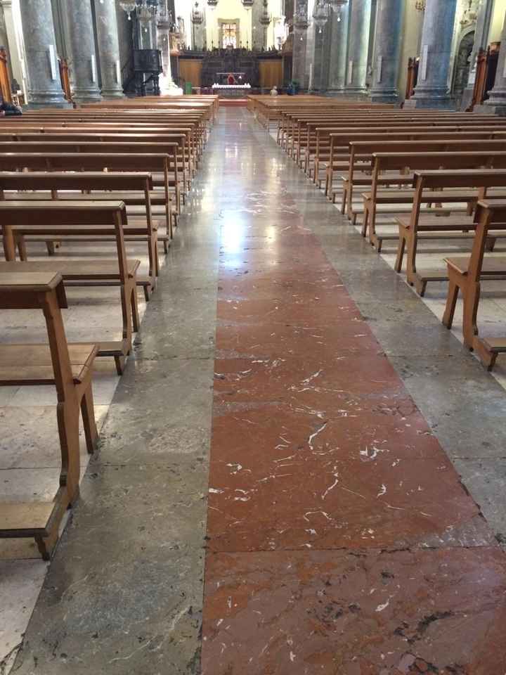 Chi non mettera tappeto i  chiesa - 1