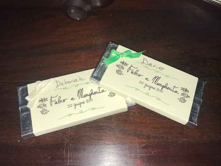 Wedding bag e segna posto quasi fai da me 🤣 - 2