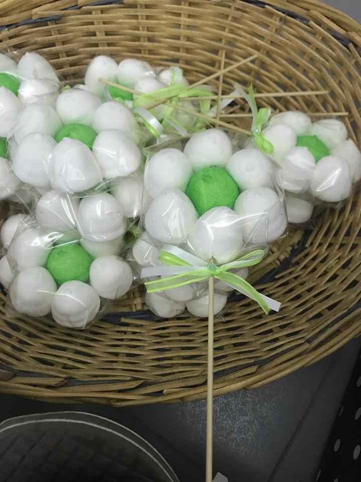 Un pensiero ai bimbi... tema fiori e verde - 1