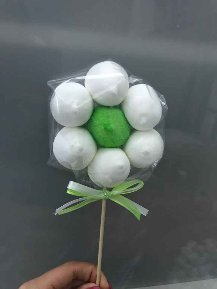 Un pensiero ai bimbi... tema fiori e verde - 2