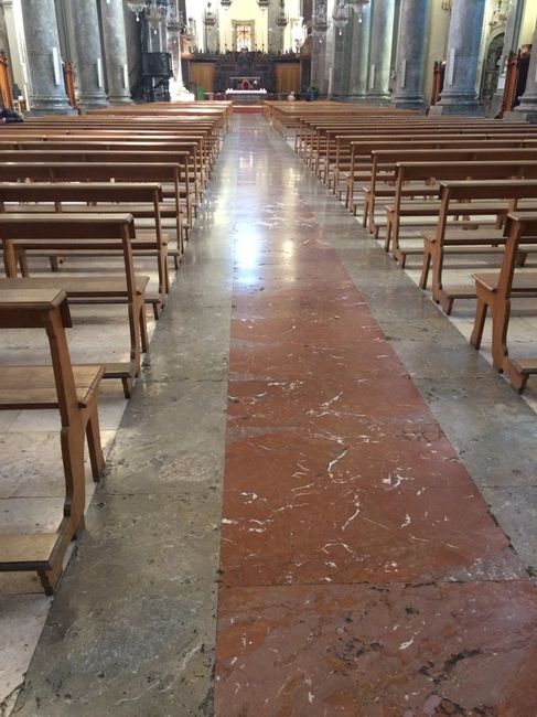 Chi non mettera tappeto i  chiesa - 1