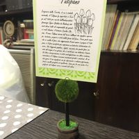 Segna tavolo tema fiori - 2