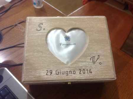 La mia scatola portafedi... - 2