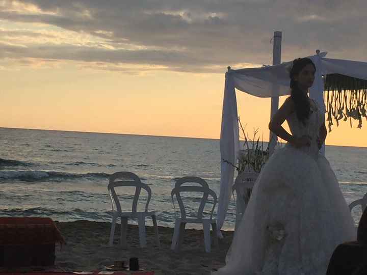 Zeus beach - wedding on the beach - 1