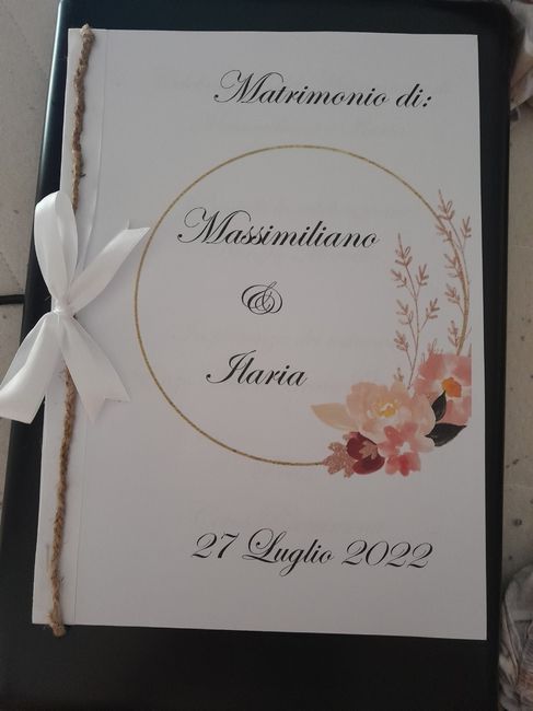 Libretto cerimonia civile - 1