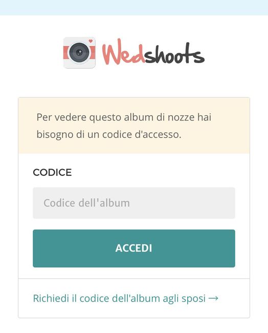 Wedshoots e sito - 1