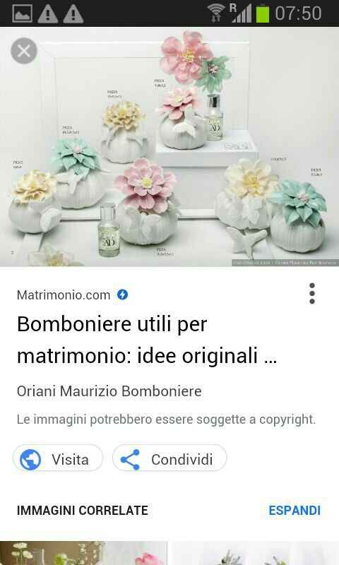  Sondaggio bomboniera. - 2