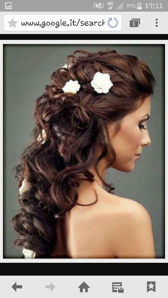 Pettinatura capelli lunghi ricci - 1