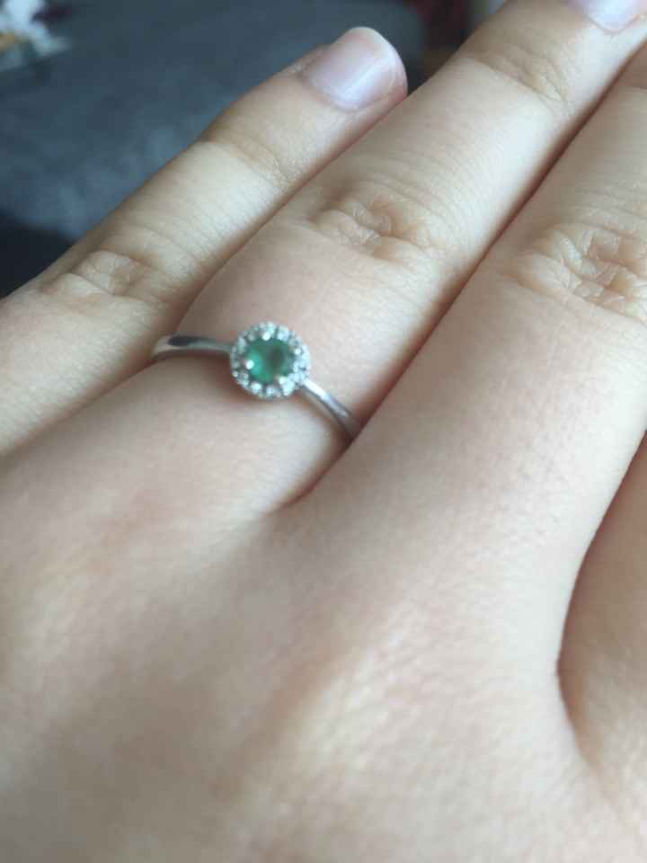 Mi consigliate un modello di fede da abbinare a questo anello di fidanzamento? - 2