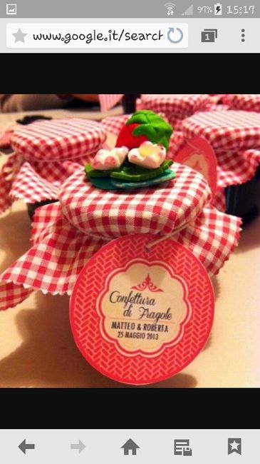 Segnaposto marmellatoso! - 1