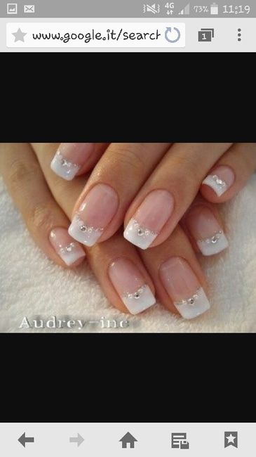 Nails for wedding - 1