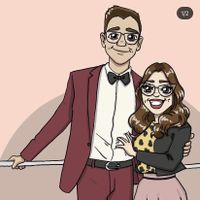 Bomboniera caricatura personalizzata 🤔 - 3