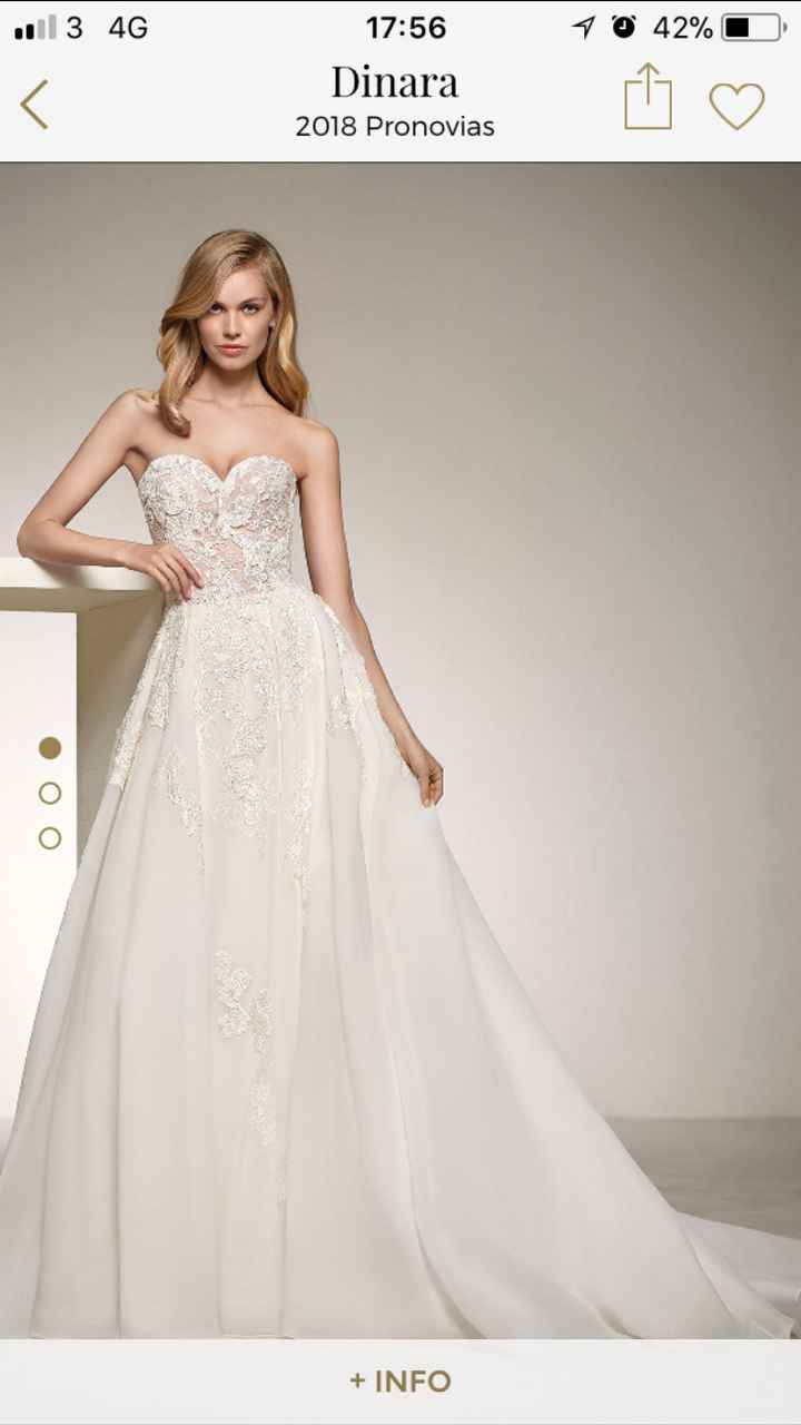 Cerco abito Pronovias 2018