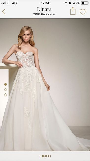 Cerco abito Pronovias 2018