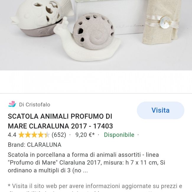 Scelta bomboniera ❤️ 1