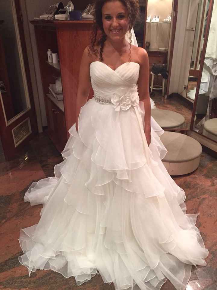 Spose del 2016 mi fate vedere le foto dei vostri abiti da sposa? - 1