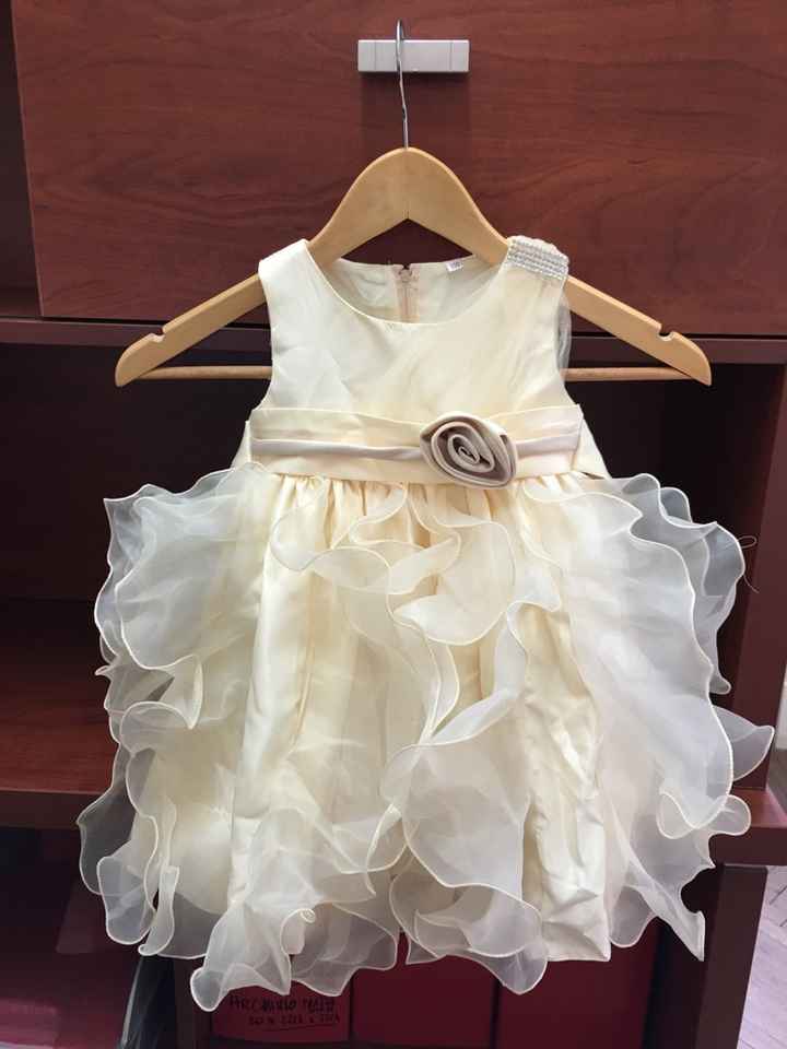 ..e anche i vestitini per le damigelle presi! - 1