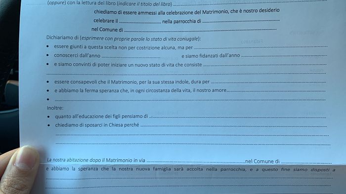 Per chi si è sposato in chiesa - 1