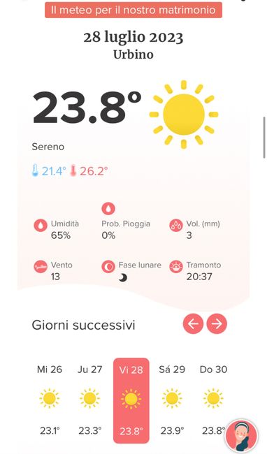 Vorresti sapere che tempo farà al tuo matrimonio?⛅ Scoprilo qui👇 9