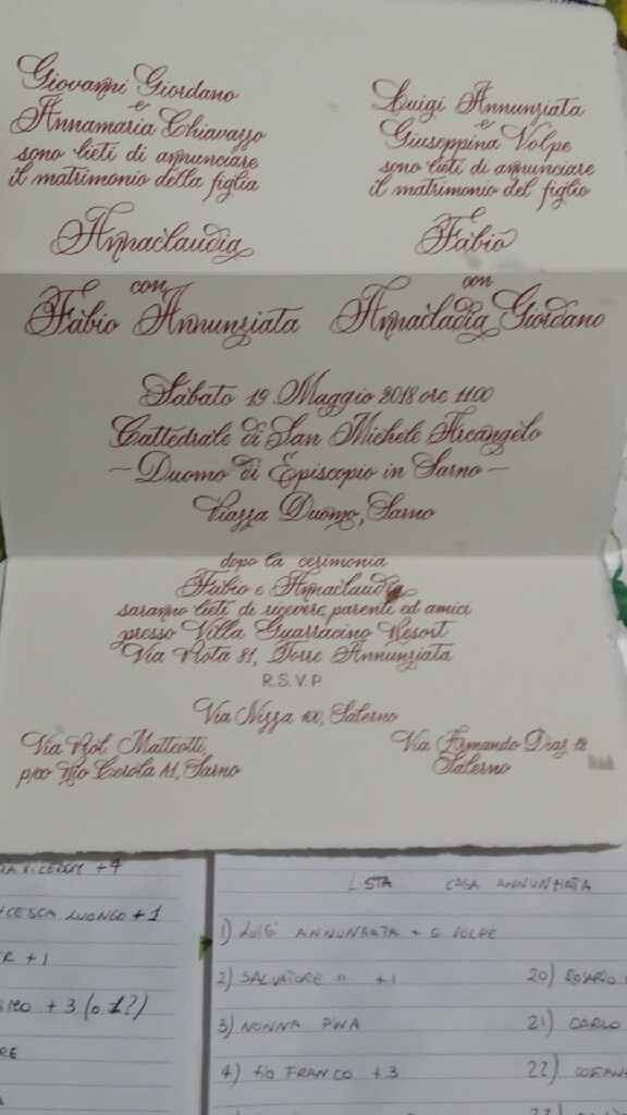  Partecipazioni  e copertina del libretto messa ritirati! - 1