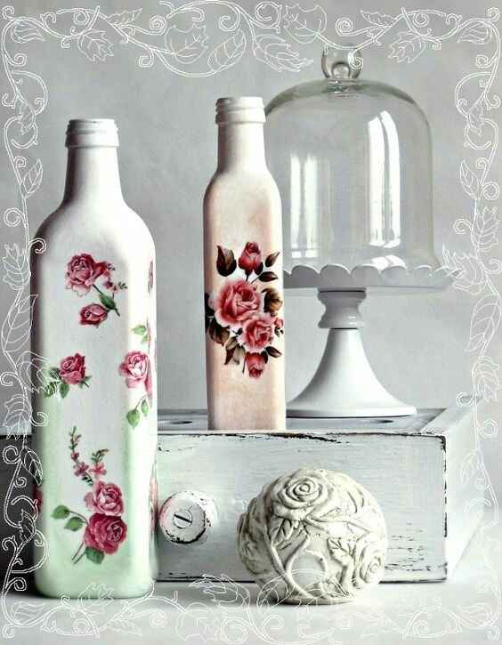 Bottiglie shalby chic  hand-made - 7