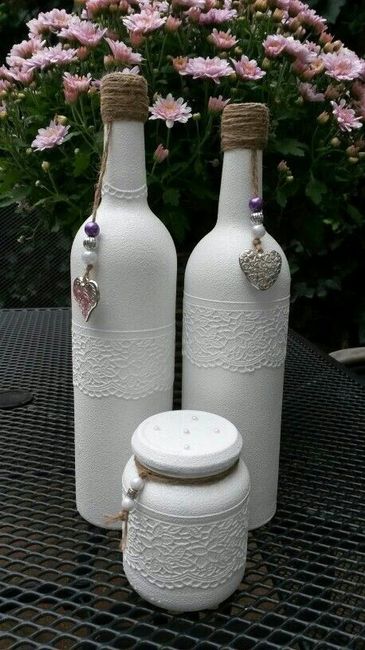 Bottiglie shalby chic  hand-made - 3