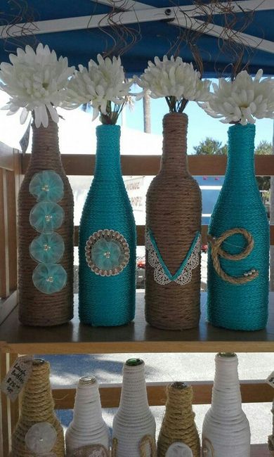 Bottiglie shalby chic  hand-made - 10