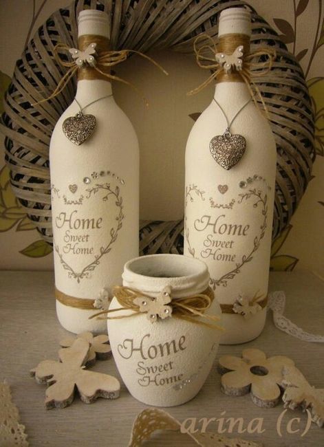 Bottiglie shalby chic  hand-made - 11