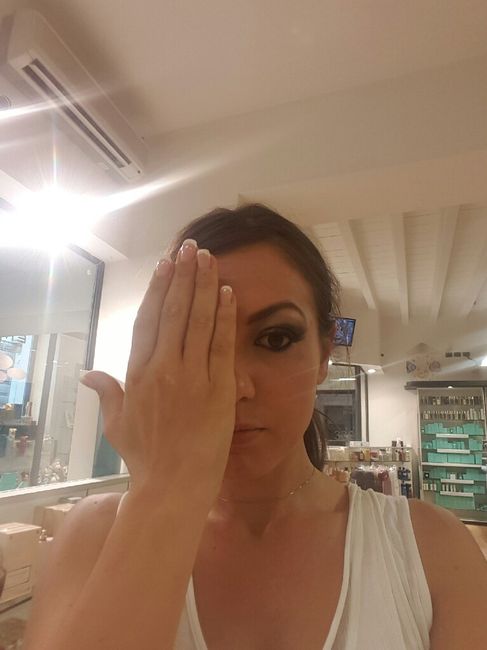 Due prove trucco andate malissimo...sono demoralizzata a 1000!! - 2