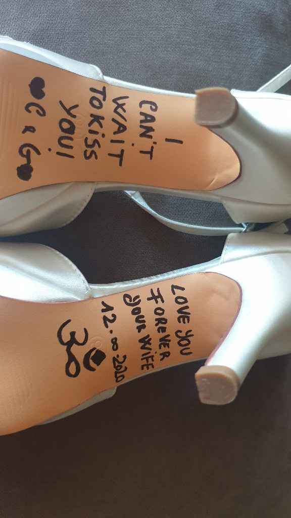 Scritta sotto le scarpe pronta 🤩 -2 - 1