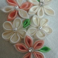 Fiori bouquet panna-pesca