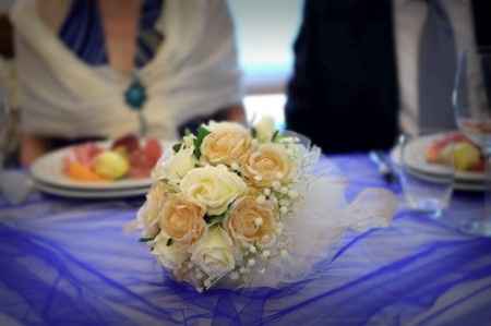 Bouquet fiori di seta