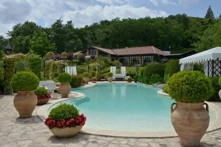 Antico Casale dei mascioni. Sullo sfondo sala principale