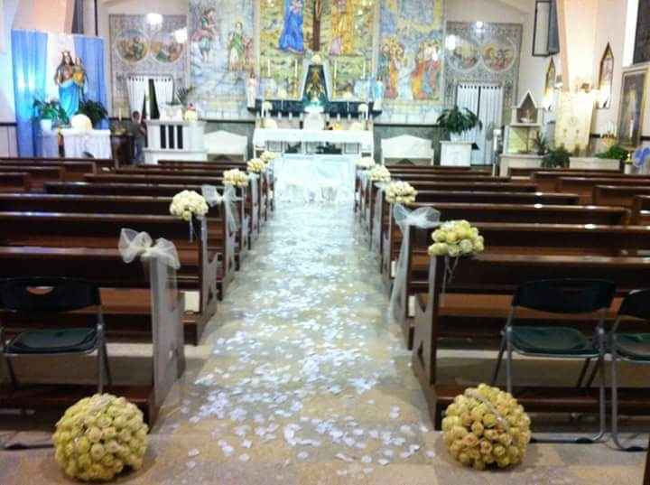 Addobbo in chiesa! - 2