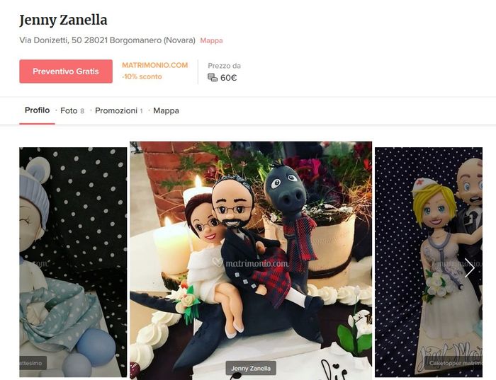 Cake Topper personalizzati 1