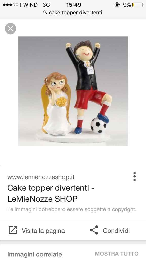 Il mio cake topper - 1