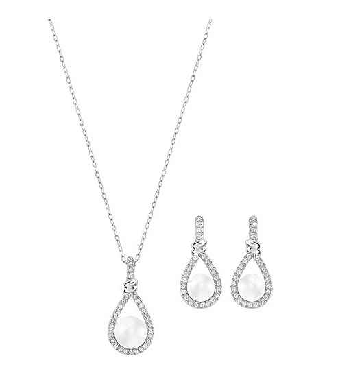 Collana e orecchini Swarovski