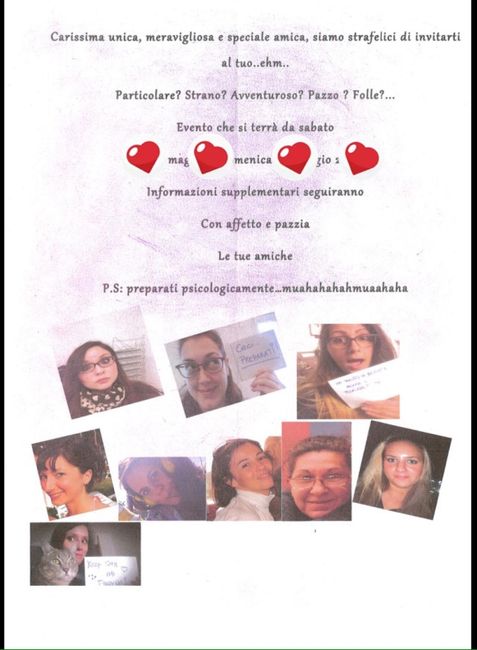 Addio al nubilato
