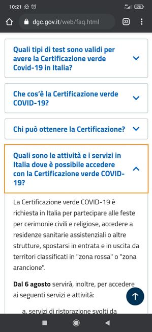 Green pass bambini 2