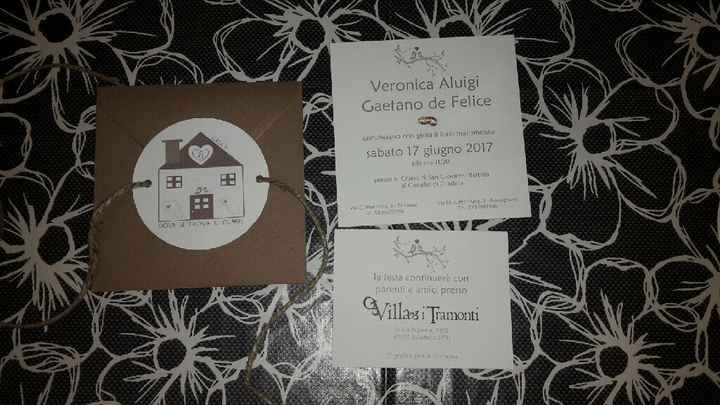 Partecipazioni homemade!!! - 2