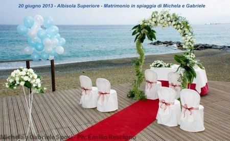 Matrimonio in Spiaggia Albisola (Sv)