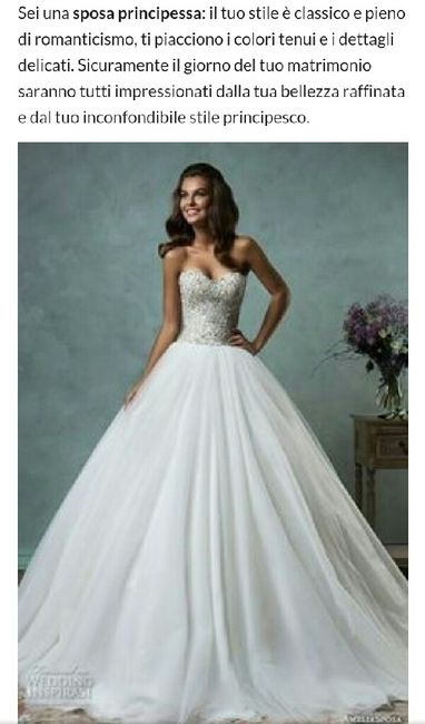 Risultato test sul mio look sposa! - 1
