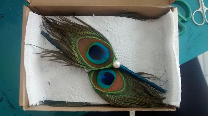 Le boutonnières per il mio 'damigello' e per il fratello di fm