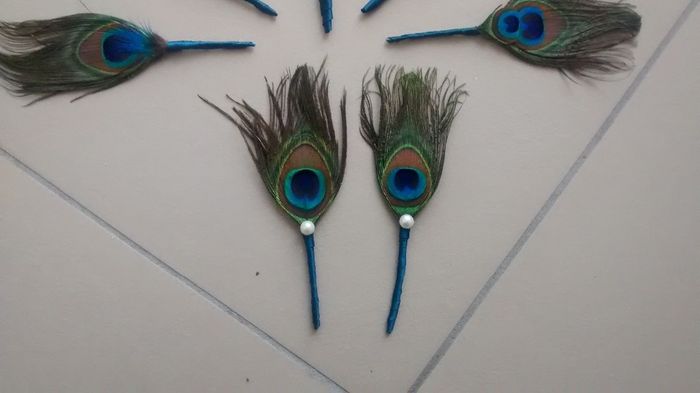 Le boutonnières per il mio 'damigello' e per il fratello di fm
