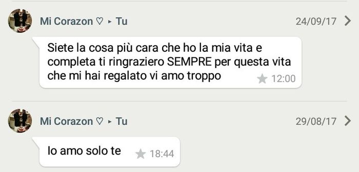 Qual è il messaggio più romantico che fm ti ha inviato? 📱 - 1